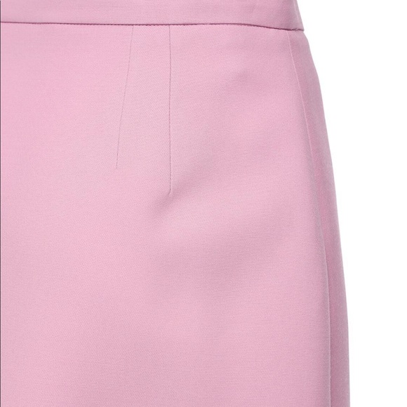 GUCCI Lilac Mini Skirt Size 40 4 Small Crepe Silk Wool 619479 Lined Luxury - Picture 14 of 15